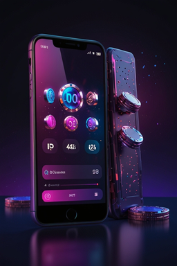 Smartphone met Gangstasino-app